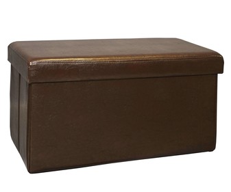 Puff baúl de 76.5x38x38 centímetros Puff baúl de 76.5x38x38 centímetros