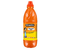 Bote de témpera color naranja de 1000ml para manualidades, CLEOPATRE. Bote de témpera color naranja de 1000ml para manualidades, CLEOPATRE.
