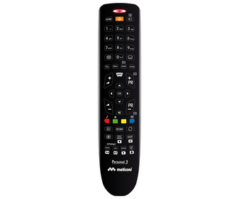 Mando a distancia universal MELICONI GUMBODY PERSONAL 3 especifico para televisores Sony.