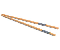 Set de 6 pares de palillos de madera natural, Sushi Box H&H.