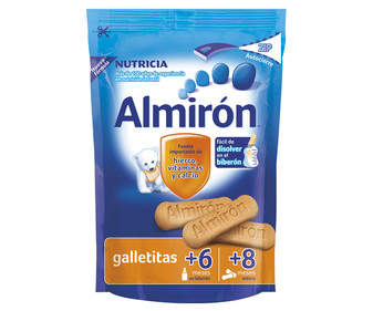Galletitas a partir de 6 meses en biberón y a partir de 8 meses entera ALMIRÓN 125 g. Galletitas a partir de 6 meses en biberón y a partir de 8 meses entera ALMIRÓN 125 g.