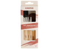Set de brochas y pinceles de maquillaje COSMIA.