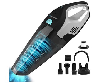 Aspirador de mano CECOTEC Conga PopStar Micro, batería de Ion-Litio 18,5 V, autonomía 20min, para sólidos y líquidos.