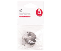 Set de dos ganchos para colgar paños de cocina, sistema adhesivo, ACTUEL. Set de dos ganchos para colgar paños de cocina, sistema adhesivo, ACTUEL.