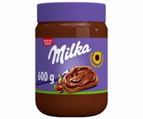 Crema de cacao con sabor a chocolate MILKA 600 g.