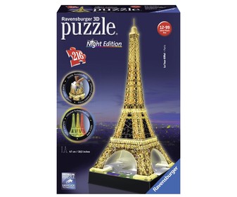 Puzzle Eiffel led RAVENSBURGER Alcampo Compra