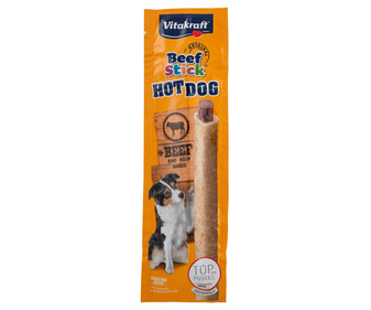 Snacks para perros sticks hot dog VITAKRAFT 30 gr.