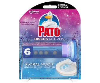 Aparato para discos activos WC PATO Floral Moon 36 ml. Aparato para discos activos WC PATO Floral Moon 36 ml.