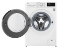 Lavadora LG F2WT2008S3W capacidad de carga: 8KG, clasificación energética: B, 1200RPM,H: 85cm, A: 60cm, F: 56cm.