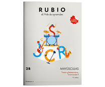 Cuaderno de actividades 2B Mayúsculas, 4 años. VV.AA. Género: Cuadernos de vacaciones. Editorial: Rubio.