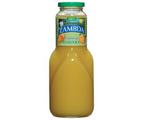 Zumo ecológico de mango y naranja LAMBDA botella de 1 l.