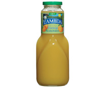 Zumo ecológico de mango y naranja LAMBDA botella de 1 l.
