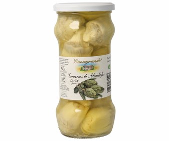 Corazones de alcachofas frasco de 320 gramos Corazones de alcachofas frasco de 320 gramos