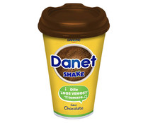 Bebida de leche UHT con sabor a chocolate DANET Shake de Danone 200 ml.