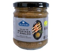 Salsa de mostaza y eneldo vegana SKANDIA 200 g.