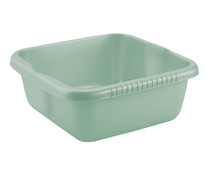 Barreño cuadrado verde ACTUEL 9,8 l.