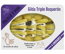 Gilda triple boquerón PALILLO Y VIDA 120 gr.