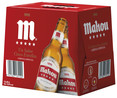 Cerveza especial MAHOU 5 ESTRELLAS pack 12 uds. x. 25 cl.