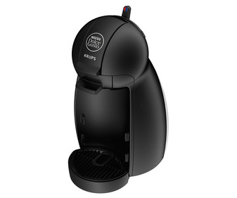 Cafetera de cápsulas Krups DOLCE GUSTO Piccolo KP 1000 negra, presión 15 bares, sistema de cápsulas Nescafé Dolce Gusto, deposito con capacidad de 0,6L. Cafetera de cápsulas Krups DOLCE GUSTO Piccolo KP 1000 negra, presión 15 bares, sistema de cápsulas Nescafé Dolce Gusto, deposito con capacidad de 0,6L.