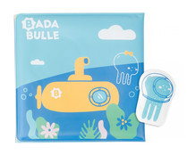 Libro de baño con marioneta para niños, BADABULLE.