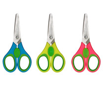 Tijeras para zurdos de 12 cm en diferentes colores. PRODUCTO ALCAMPO.