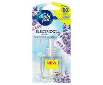 Recambio de ambientador con aroma a Campos de Lavanda AMBIPUR .21,5 ml.