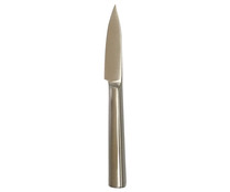 Cuchillo y pelador con hoja y mango de acero inoxidable, hoja de 9cm., ACTUEL.