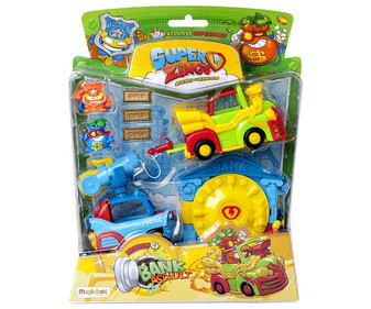 Set Bank Assault con figuras y vehículos SUPERZINGS. Set Bank Assault con figuras y vehículos SUPERZINGS.