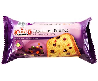 Pastel c/Frutas 400 gramos Pastel c/Frutas 400 gramos