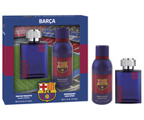Estuche regalo para niño FC BARCELONA.