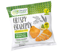 Escalopin de proteína 100% vegetal, con un toque de limón y perejil y sabor a pollo NEWIND FOODS 270 g.