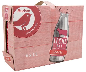 Leche entera 6 x 1l