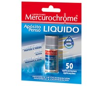 Apósito líquido que protege la herida MERCUROCHROME 3,25 ml.