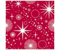 Pack de 20 servilletas de papel decoradas, 33x33 cm, ACTUEL.