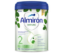 Leche de continuación apta para vegetarianos y flexitarianos, a partir de 6 meses ALMIRÓN Nature 2 800 g.