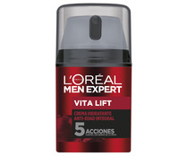 Crema hidratante con acción integral anti-edad L'ORÉAL MEN EXPERT Vitalift 50 ml.