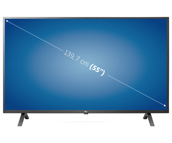 Televisión 139,7 cm (55") LED LG 55UP75006LF 4K, HDR 10, SMART TV, WIFI, BLUETOOTH, TDT T2, USB reproductor, 2HDMI, 1600HZ.