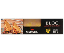 Bloc de foie gras de pato especial para untar MALVASIA 100 gr.