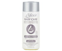 Aceite de masaje natural para  niños y bebés de +0 meses E´LIFEXIR Baby care 125 ml.