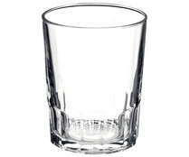 Pack de 6 vasos de vidrio, 0,25 litros, Saboya BORMIOLI.