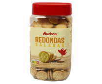 Galletas saladas redondas PRODUCTO ALCAMPO 350 g.