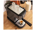 Cafetera espresso CECOTEC Cafelizzia 890 Dark, presión 20 bar, vaporizador, Modo Auto 1-2 cafés, calienta tazas.