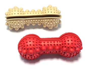 Hueso de goma, juguete para perros SANDIMAS 1 unidad. Hueso de goma, juguete para perros SANDIMAS 1 unidad.
