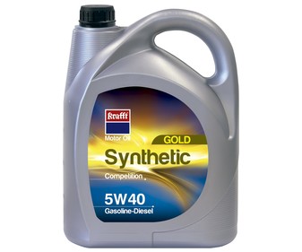 Aceite sintético para vehículos con motores de gasolina o diésel KRAFFT Gold Synthetic competition 5 litros. Aceite sintético para vehículos con motores de gasolina o diésel KRAFFT Gold Synthetic competition 5 litros.