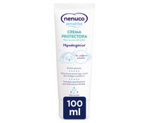 Crema hipoalergénica protectora de la zona del pañal NENUCO Sensitive 100 ml.