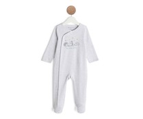 Pijama pelele de algodón para bebé IN EXTENSO, talla 50.