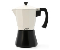 Cafetera de aluminio apto para inducción, 9 tazas, QUID.