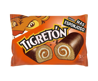 Pastelitos Tigretón BIMBO 3 uds. 150 g. Pastelitos Tigretón BIMBO 3 uds. 150 g.