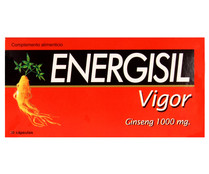 Complemento alimenticio a base de Ginseng ENERGISIL vigor 30 uds. Complemento alimenticio a base de Ginseng ENERGISIL vigor 30 uds.