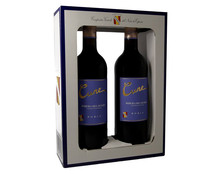 Estuche de botellas de vino tinto roble con denominación de origen Ribera del Duero CUNE 2 x 75 cl.